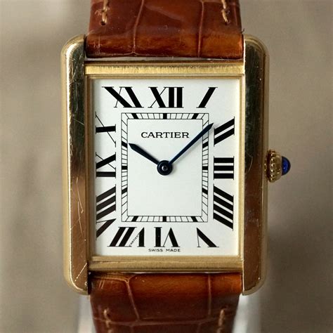 tank cartier uomo